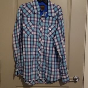 Roper brand western style mens shirt